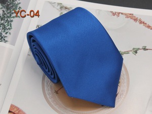 Cravate de 8 cm pour homme, cravate formelle pour costume d'affaires, disponible en plusieurs couleurs unies - Product Image 4