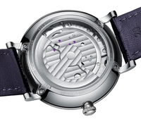 Montres automatiques en acier de petite taille, de seconde main, de type volant d'inertie, conçues et fabriquées en usine pour les marques privées des clients