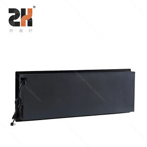 50 IN Construit dans le mur décoratif encastré mural panneau de verre <span class=keywords><strong>insert</strong></span> <span class=keywords><strong>cheminée</strong></span> électrique avec commande tactile - Product Image 5