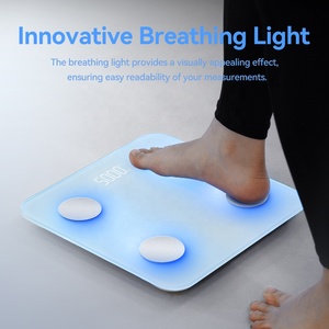 Thông Minh Thành phần màn hình không dây BMI màu xanh răng sức khỏe kỹ thuật số trọng lượng cơ thể chất béo quy mô - Product Image 3