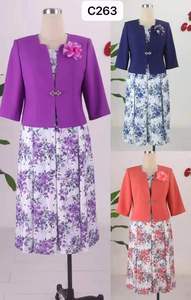 Conjuntos de Moda para Mujer Tallas Grandes, Ropa Femenina, Vestidos de Noche, Traje con Chaqueta, Vestido para Ocasiones Especiales - Product Image 3