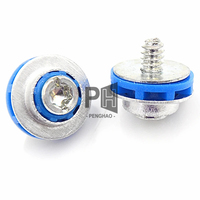 Pièces d'ordinateur durables vis d'origine HP pour disque dur HP 3.5 "Compaq bleu montage d'isolation du disque dur vis HP vis d'amortissement