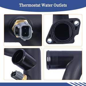 Prix usine vente en gros couleur noire OEM ODM pièces de voiture automobile AJ85885 tuyau de sortie de liquide de refroidissement pour <span class=keywords><strong>Jaguar</strong></span> XJR V8 4.0L 1997 - <span class=keywords><strong>2003</strong></span> - Product Image 3