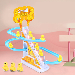 Popular Juguete de Montaña Rusa Eléctrica para Subir Escaleras, Modelo de Tren de Patos, Regalos para Niños y Niñas - Product Image 4