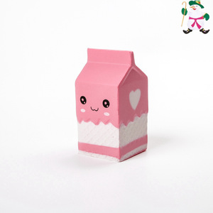 Jincan Factory Direct PU <b>Milk</b> <b>Box</b> Squishy Slow Rebound Decompression Simulation Handicraft Toy for Boys and Girls - Product Image 5