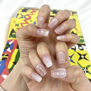 เล็บปลอมสไตล์เกาหลีน่ารัก - Product Image 1