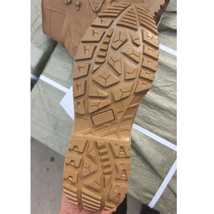 DF026 Coyote Brown Coffee dark color Suede cow leather <b>Hiking</b> <b>Boots</b> Breathable Outdoor All Seasons Wear - Product Image 4