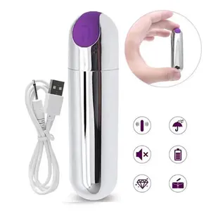 Popolare potente Mini vibratore proiettile salto uovo vibratore stimolatore clitoride massaggio anale vaginale vibratore Dildo giocattolo adulto del sesso fo