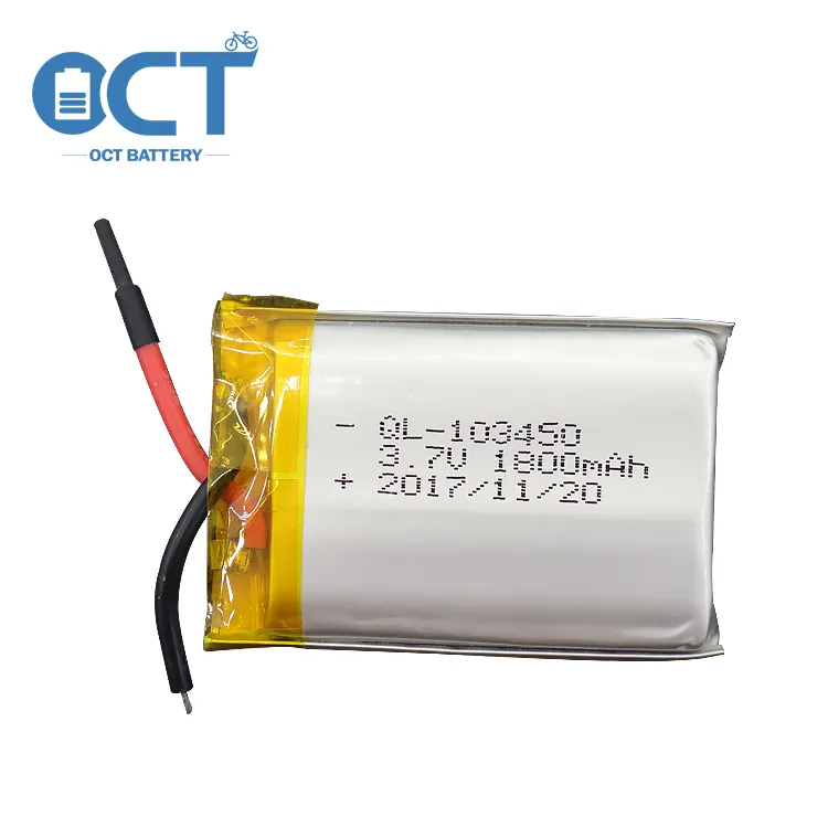 Batteria ricaricabile di Lipo del polimero dello ione del litio del li-polimero del li-po di 3.7v 1000mah 1200mah 2000mah 150mah 230mah 380mah