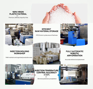 Ensemble <span class=keywords><strong>de</strong></span> 3 pièces, conteneur <span class=keywords><strong>de</strong></span> stockage <span class=keywords><strong>de</strong></span> nourriture <span class=keywords><strong>pour</strong></span> animaux <span class=keywords><strong>de</strong></span> compagnie, chat, <span class=keywords><strong>chien</strong></span>, hermétique, 30 litres, 10 litres, avec pelle et roulettes - Product Image 4