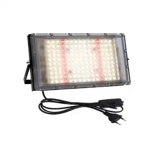 Vendita calda AC 220V 300W coltiva la luce del proiettore della luce solare con la spina proiettore di coltivazione Ultra sottile per la crescita delle piante in serra da interno