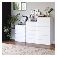Commode sur mesure en bois au design moderne, meuble de rangement pour chambre à coucher, ensemble de meubles de salon