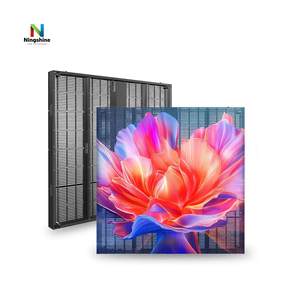 Écran LED transparent à haute transparence pour intérieur et extérieur, écran vidéo LED transparent P3.91-7.82mm - Product Image 1