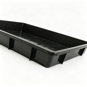 Contenitori in plastica <span class=keywords><strong>Berserk</strong></span> a 2 scomparti per memorizzazione dati, con coperchi, scatole conduttive, sacchetti e vassoi ESD grandi - Product Image 1