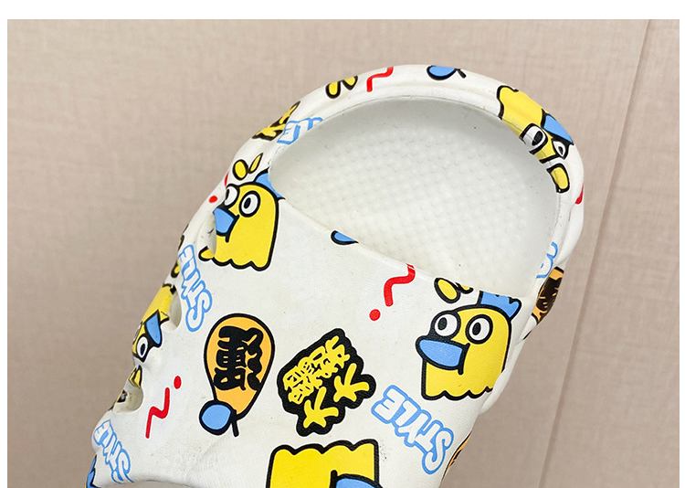 Custom Printed Soft Sole Slipper EVA Indoor Slides Woman Men Slippers Shoes