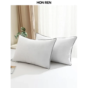 Bantal ukuran King <span class=keywords><strong>Down</strong></span> angsa perusahaan Medium bantal bulu mewah dengan kover katun organik bantal tempat tidur koleksi <span class=keywords><strong>Hotel</strong></span> untuk tidur - Product Image 1