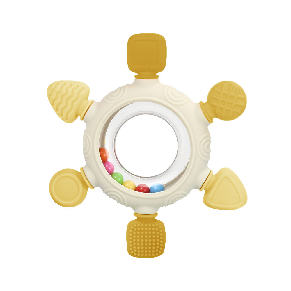 Hochet de Dentition-Jaune