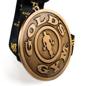 Sản xuất nhanh sản phẩm chiến thắng khắc giải thưởng mảng tùy chỉnh Thể dục dụng cụ huy chương giải thưởng - Product Image 4