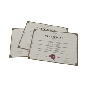 Tùy Chỉnh Chống Hàng Giả Dập Nóng Lá Vàng Giấy Chứng Nhận An Ninh In Ấn Giấy Chứng Nhận An Toàn Giấy - Product Image 6