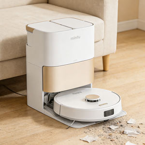 Robot Aspirador Doméstico con Autovaciado y Función de Fregado, Limpieza Automática, Barrido y Fregado, 6500 Pa de Succión, 180 Min de Autonomía - Product Image 1