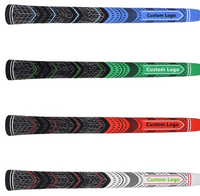 Empuñaduras de Golf de Alta Calidad con Logotipo Personalizado, Empuñaduras de Golf de Goma Multicompuesto, Proveedor de Fábrica