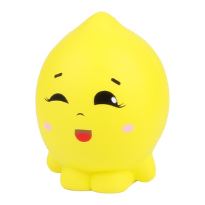 PU Lemon Squishy Toy Soft Slow <b>Rebound</b> Cute Cartoon Shape Promotional Gift Decoration - Product Image 2