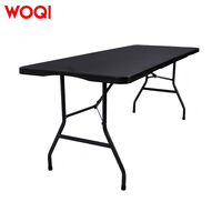 Table pliante WOQI, portable, pliable, pour le camping en plein air, facile à ranger, durable, pour les pique-niques, les fêtes, les événements et la maison