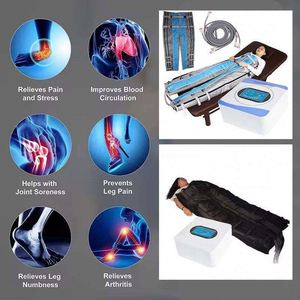 Traje Drenaje Linfático Presotherapie Máquina Presoterapia Piernas Completas Mangas Y Tzille 24 Bolsa De Aire Compresión