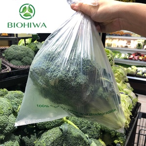 Wholesale <b>PLA</b> Biodegradable Cornstarch Shopping Bag Plastic Compostable Bags - Product Image 5