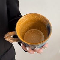 Mug en céramique de style vintage, design japonais, tasse à café et à thé haut de gamme avec couleur et logo personnalisés pour les cadeaux