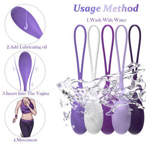 Bola de <span class=keywords><strong>Kegel</strong></span> para <span class=keywords><strong>Ejercicios</strong></span> del Suelo Pélvico Vaginal, Otros Productos de Planificación Familiar, Prueba de <span class=keywords><strong>Embarazo</strong></span> - Product Image 4