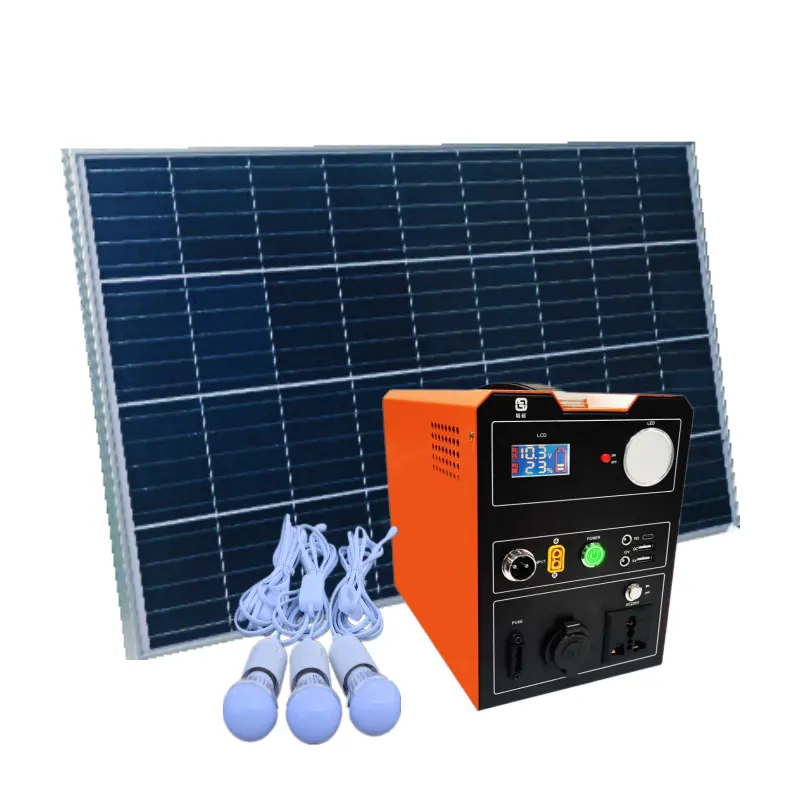 2023 C500W Orange Solar Golden Supplier Portable Power Station Generator Electric Solar