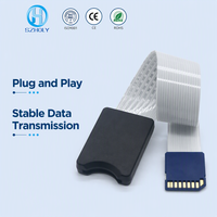 Câble d'extension flexible TF vers carte Micro SD, adaptateur d'extension, câble d'extension Zip, rallonge de carte mémoire, connecteur 10/15/25/60CM