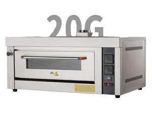 Aus gezeichneter Lieferant Multifunktion bäckerei 1 Deck 2 Tablett Gasofen und Drehrohrofen 12/16/Tablett