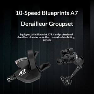 Vélo de Montagne <span class=keywords><strong>26</strong></span> Pouces 9 Vitesses en Acier Carbone Haute Résistance, Frein à Disque Hydraulique Double Suspension, Vente Directe Usine - Product Image 5