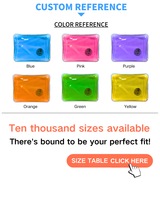Compresse Chaude/Froide Instantanée Réutilisable à Activation par Clic, en Gel Doux et Confortable, Format de Poche Pratique pour Soulagement de la Douleur et Relaxation
