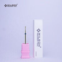 Professionnel 1.2mm forme de poire sécurité ongles forets carbure acier haut électrique lime meules manucure pédicure vernis utilisation