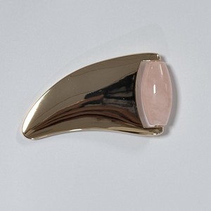 Rouleau de jade et ensemble de Gua Sha en métal pour massage facial, ensemble de rouleaux de jade et de Gua Sha en cristal pour le visage, vente chaude - Product Image 5