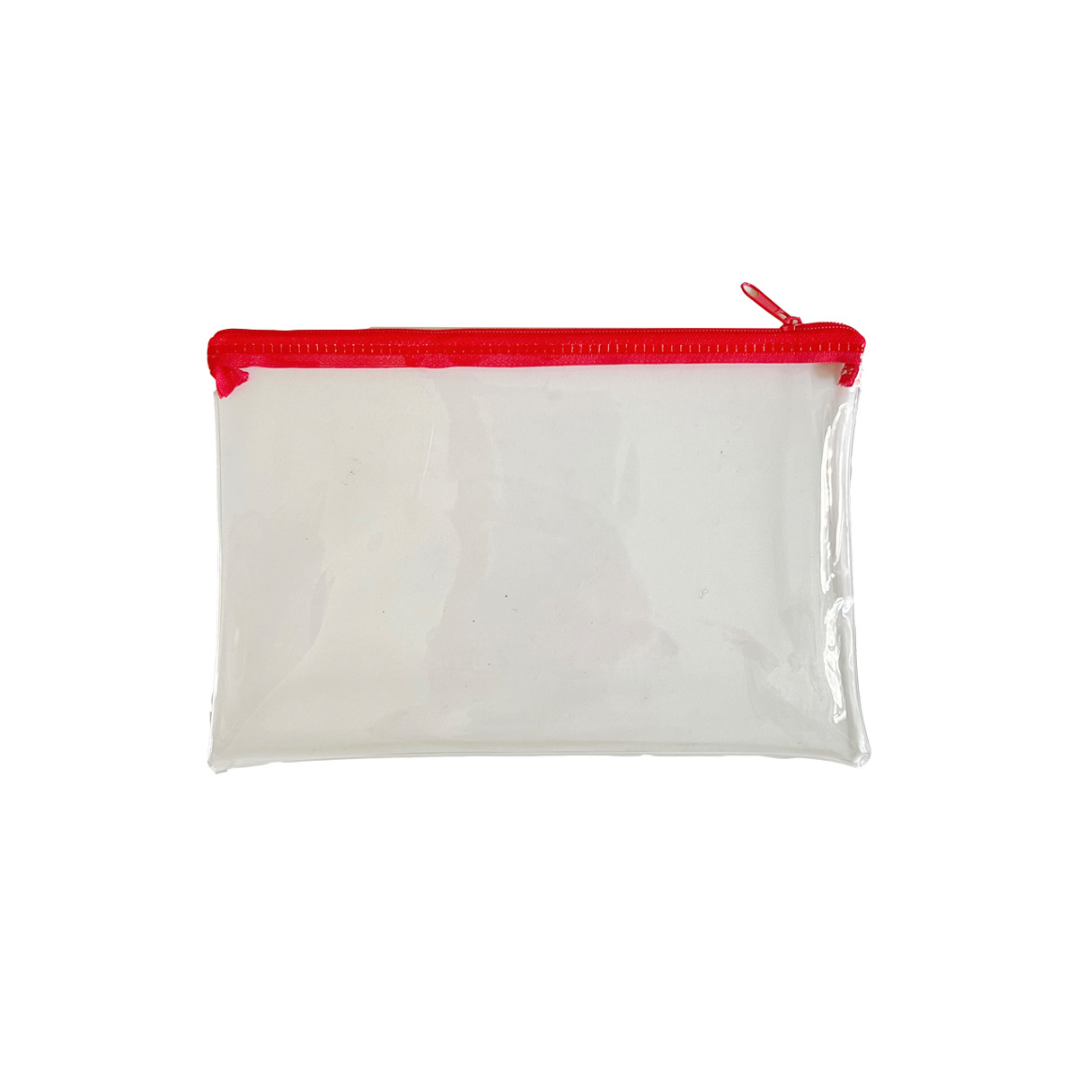 pencil case thick zipper clear