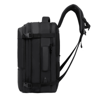 Sac à dos pour ordinateur portable multifonctionnel extensible de luxe imperméable grande capacité 180 °   Nouveau sac à dos de voyage professionnel pour hommes