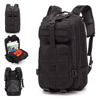 Sac à dos tactique unisexe pour trekking, chasse et randonnée, durable, en Oxford, antivol, grande capacité, imperméable, avec cadre interne