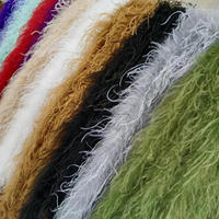 Personnalisé 188 couleurs 1-20ply Boas plumes épais moelleux plume d'autruche boa châle pour danse fête mariage accessoire robe