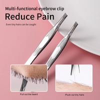 LMLTOP – Lot de pinces à épiler et ciseaux pour sourcils en acier inoxydable, outils de toilettage des sourcils, couleur et emballage personnalisables, OEM ODM – Vente en gros usine