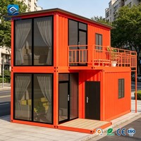 Maison Modulaire Préfabriquée de Luxe WinFair, Conteneur Moderne 2 Chambres, Petite Maison Mobile à Prix Compétitif, Préfabriquée à Vendre en Chine