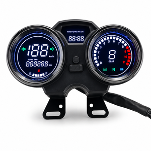 Velocímetro Digital para Motocicleta, Tacómetro, Indicador de Marcha para Suzuki GN150 GN125 <span class=keywords><strong>NOVE</strong></span> EN125 GSX125 QS125 - Product Image 1