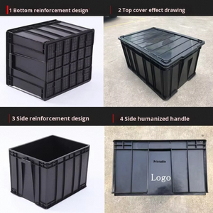 Ăn mòn bằng chứng lưu trữ chống tĩnh Tote hộp dễ dàng truy cập ESD an toàn container cho nhà máy hội thảo tổ chức - Product Image 5
