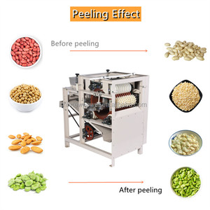 Machine commerciale multifonctionnelle à éplucher les fèves d'arachides Eplucheuse de pois chiches soja Eplucheuse de peau d'amande - Product Image 2