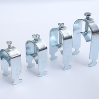 Pince de protection EMC Clips zingués pour rails en acier SCR40 ou rails en aluminium ACR30