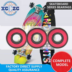 ลูกปืนเซรามิกไฮบริดแบบกำหนดเอง 608 2RS สำหรับรองเท้าสเก็ตแบบอินไลน์ ABEC 7 9 11 ล้อสเก็ตบอร์ด ลูกปืนร่องลึกเหล็กโครเมียม - Product Image 2