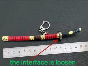 11 Modelli di Portachiavi in Metallo Stile Anime Zoro Uchiha, Portachiavi Promozionali in Lega per Cosplay - Product Image 2